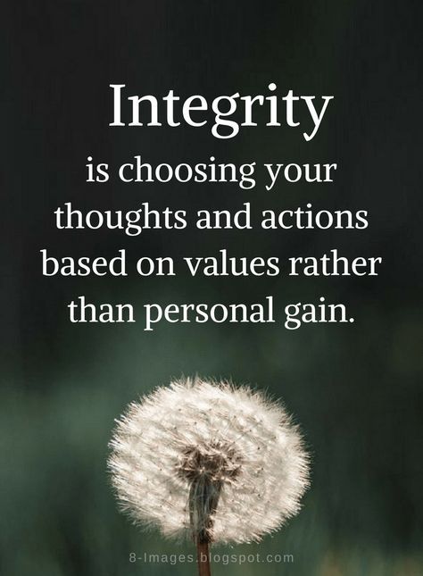 Integrity